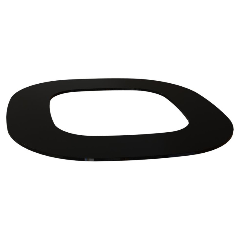 Bride d'encastrement - HELO Himalaya, verre noir