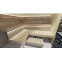 Banc de sauna modulaire OPTIMAL, Aspen - 1