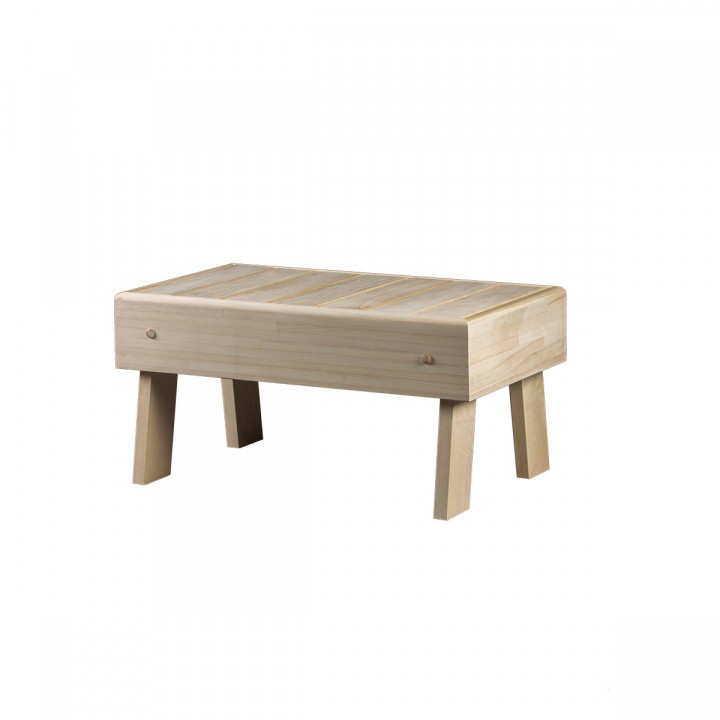 Banc de sauna modulaire STANDART, Aspen