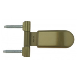 Charnières de porte ABLOY pour portes de sauna à vapeur, bronze ABLFL75  Charnières de porte ABLOY pour portes de sauna à vapeur, bronze ABLFL75