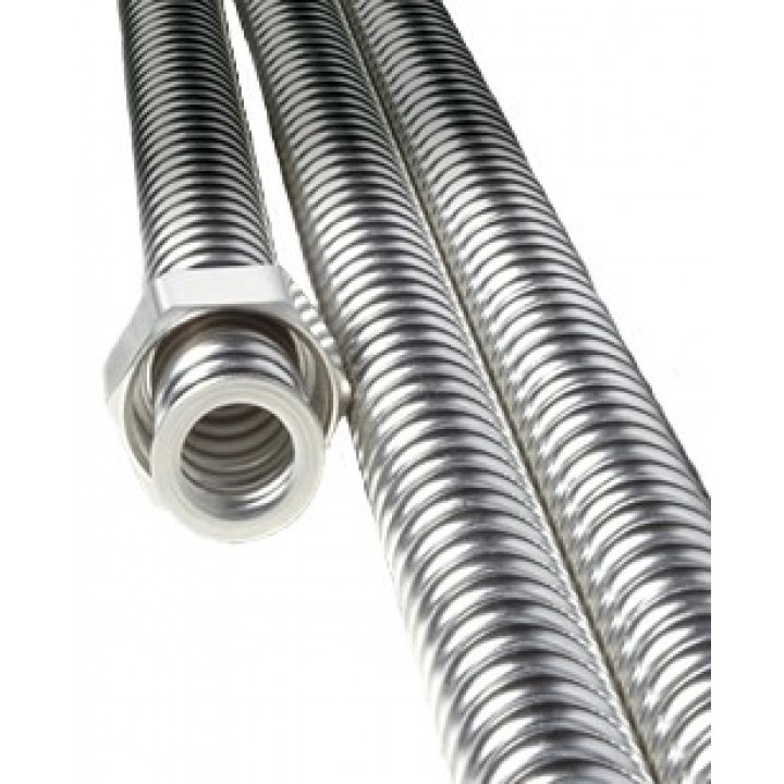 Tuyau Sauflex en acier inoxydable galvanisé pour vapeur, 4,0 m