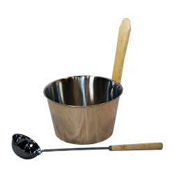 Coffret SAUNIA en acier inoxydable 4 l 