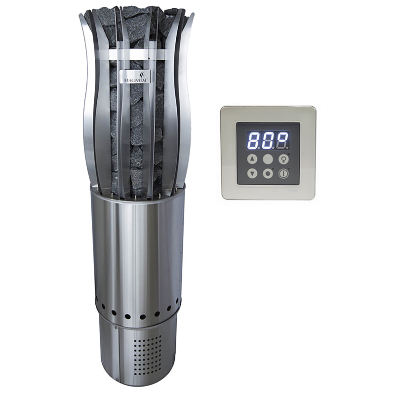 Poêle de sauna électrique - MAGNUM LITE BOWL avec éclairage