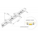 Bracelet en silicone pour bandes LED