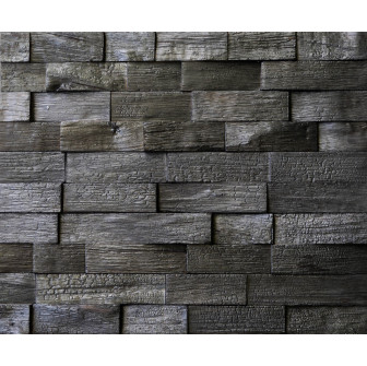 Panneaux décoratifs en bois IMPRESSA, chêne brûlé