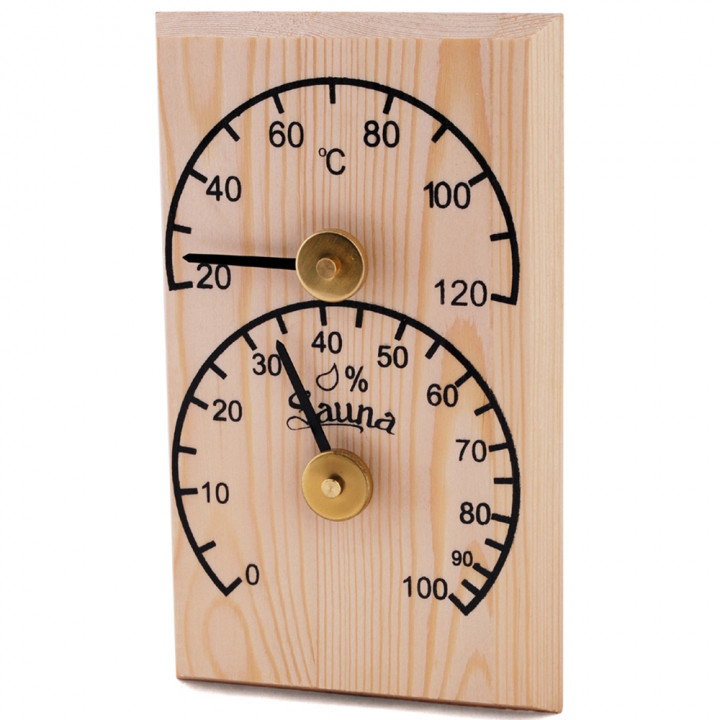 Thermo-hygromètre vertical SAWO 106-THB, pin