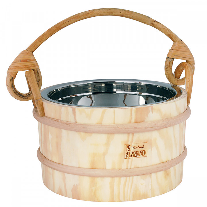 Seau SAWO avec insert en acier inoxydable, 3 l