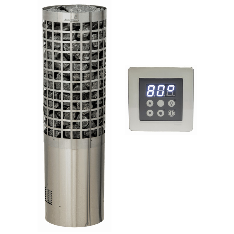 Poêle de sauna électrique - MAGNUM Ruutu C 9 kW