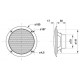 Haut-parleur sauna FR, 16 cm