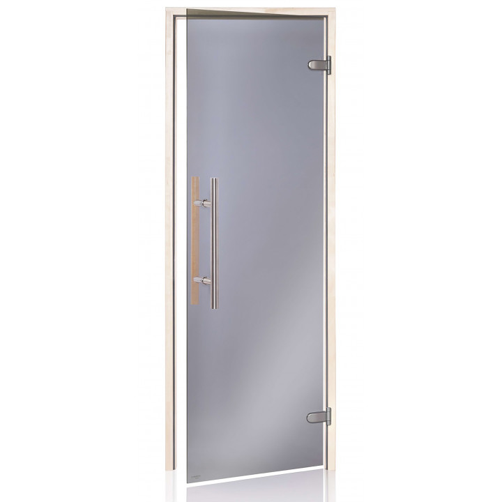 Portes de sauna en verre AD PREMIUM LIGHT, 70 x 190, Aspen, Gris