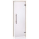 Portes de sauna en verre AD PREMIUM LIGHT, verre mat, 70 x 190 cm, Aspen, transparent mat