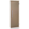 Portes de sauna en verre AD PREMIUM LIGHT, Verre mat - 3