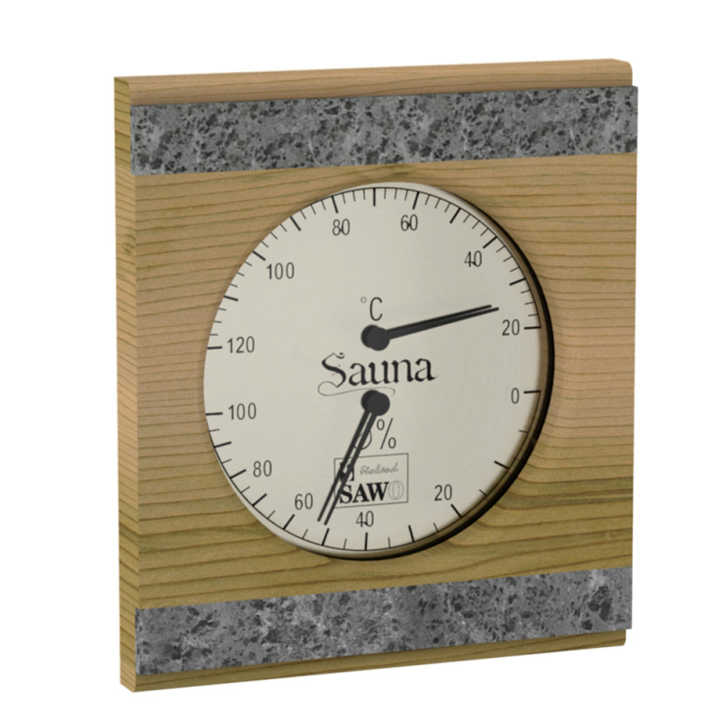 Thermo-hygromètre SAWO 281-THR, cèdre