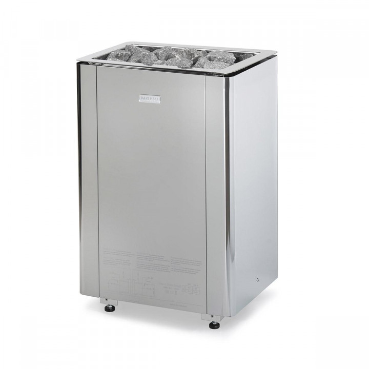 Poêle de sauna électrique - Narvi Ultra Small 9,0 kW, couleur inox