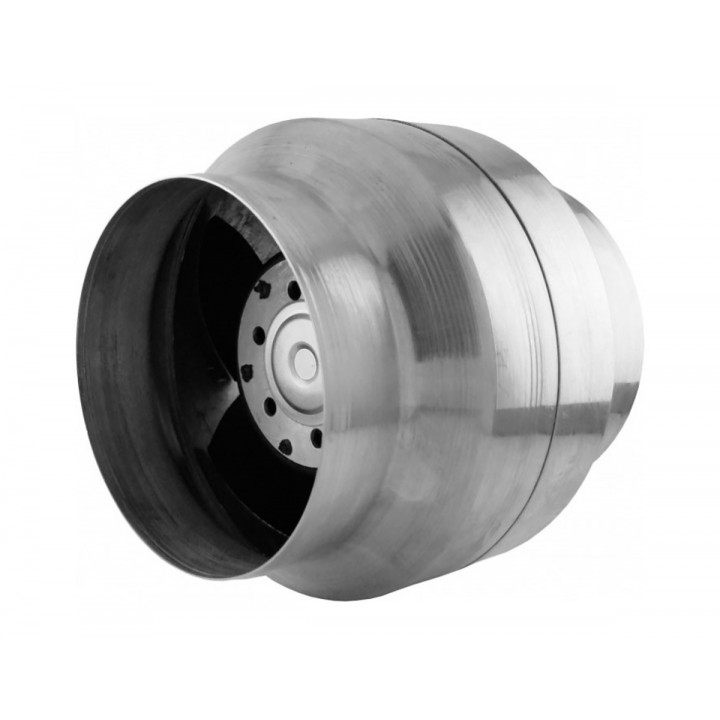 Ventilateur pour sauna VOK-T 150°C, 135/Ø100mm, avec clapet anti-retour