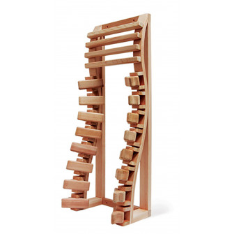 Dossier en bois Harvia Prestige pour radiateur infrarouge, 350 ou 500 W