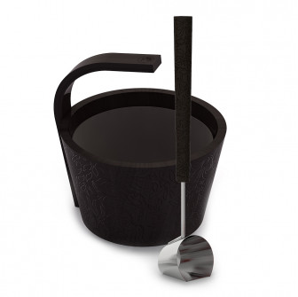 Kit sauna SAWO - Plus de vapeur, premium, noir 4 l