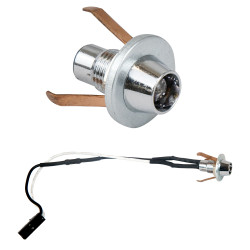 Eclair de sauna Led Lite 1, argent 