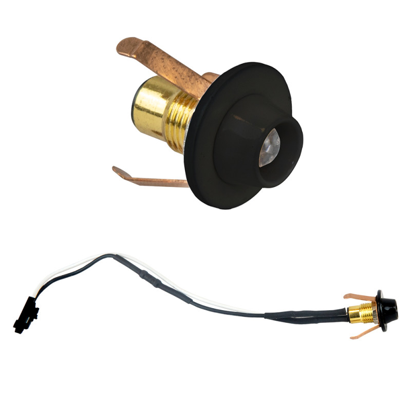 Eclair de sauna Led Lite 1, noir