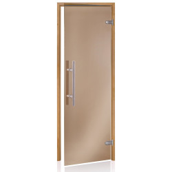 Portes de sauna en verre AD PREMIUM LIGHT, Thermo tremble 