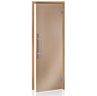 Portes de sauna en verre AD PREMIUM LIGHT, Thermo aspen