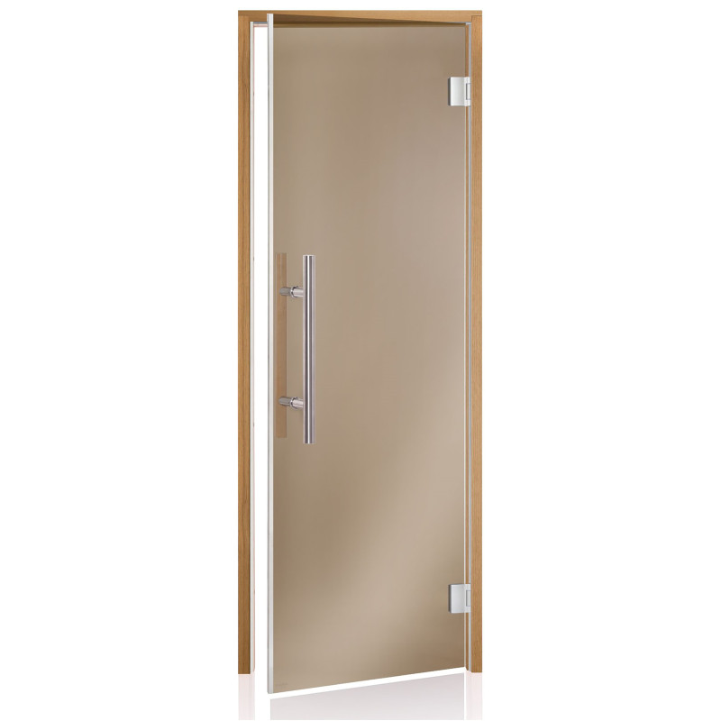 Portes de sauna en verre AD LUX, Thermo tremble