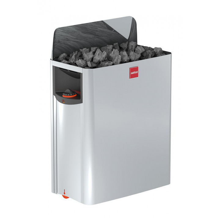 Poêle de sauna électrique - HARVIA The Wall SW60 6,0 kW avec panneau de commande