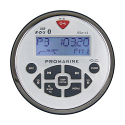 Centre de musique sans haut-parleurs, imperméable, blanc 