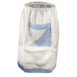 Tablier de sauna en lin