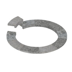 Bride d'encastrement - pour radiateur SAWOTEC Tower Round 