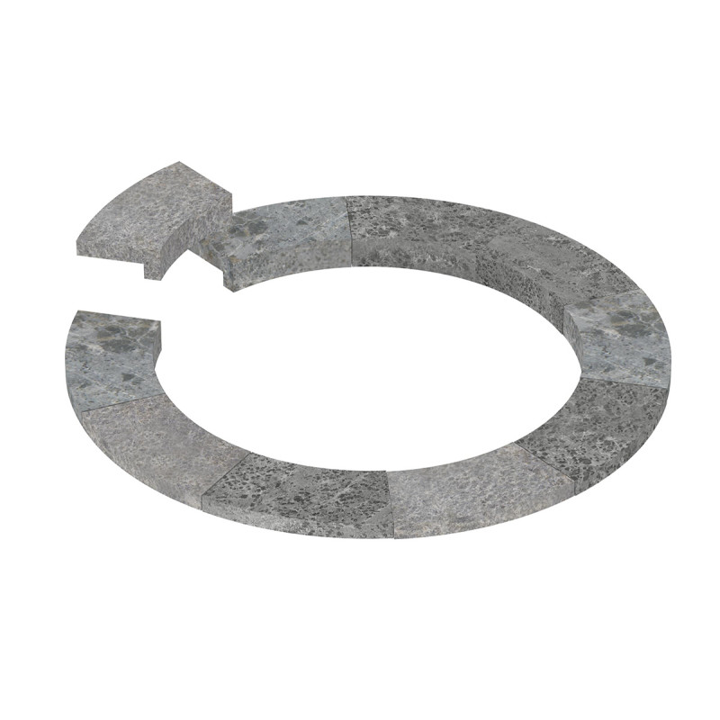 Bride d'encastrement - pour radiateur SAWOTEC Tower Round