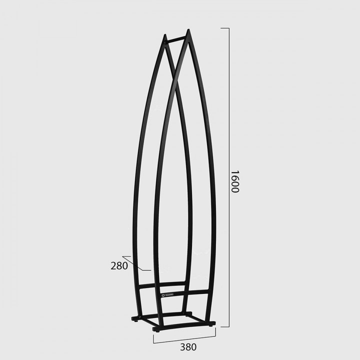 Porte-bûches - ROCKET