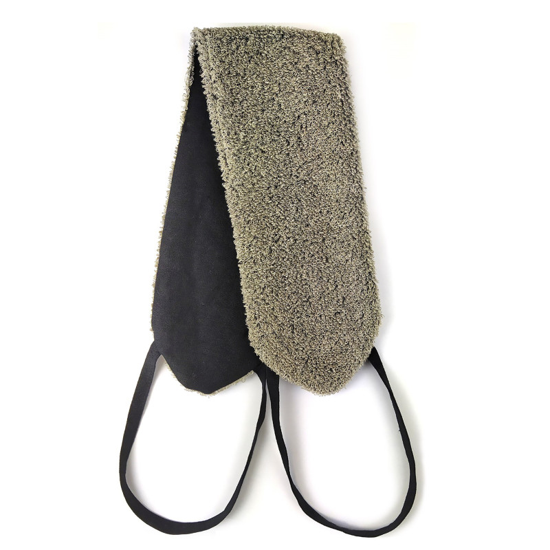 Brosse à dos avec poignées noires