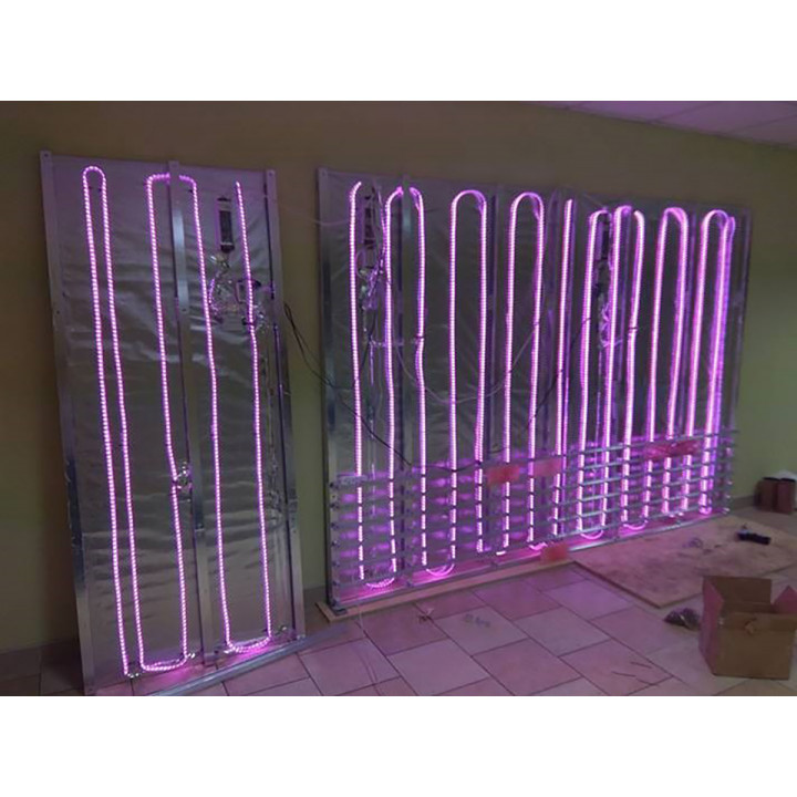 Éclairage LED pour briques de sel de l'Himalaya, RGB 10 m