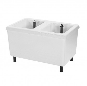 Bain de pieds SAUFLEX 800 x 500 x 530 mm