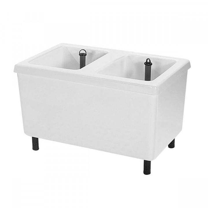 Bain de pieds SAUFLEX 800 x 500 x 530 mm