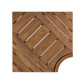 Module d'angle pour bancs de sauna modulaires, pin