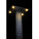 Douche de pluie Steamtec Tolo, 600 x 800 mm