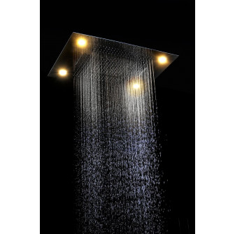 Douche de pluie Steamtec Tolo, 600 x 800 mm