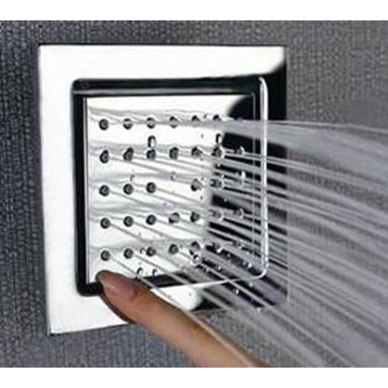 Jets réglables en laiton pour douche pluie Steamtec Tolo