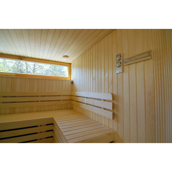 Revêtement de sauna en tremble, 15 x 90, 6 pièces, classe A