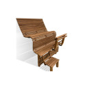 Banc de sauna modulable ERGONOMIC, Thermo tremble - 0