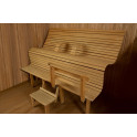Banc de sauna modulable ERGONOMIC, Thermo tremble - 2
