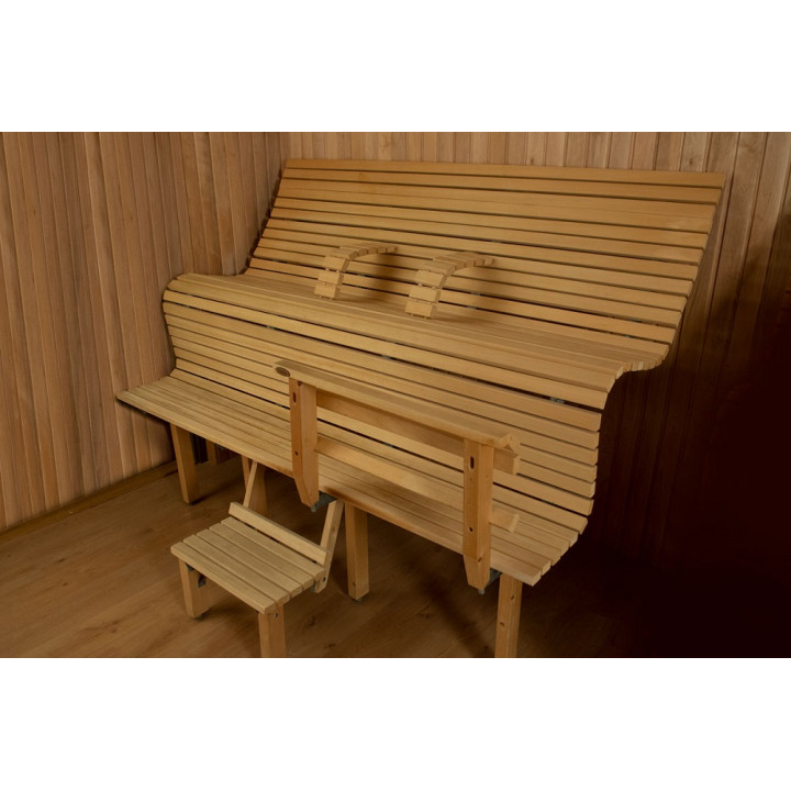 Banc de sauna modulable ERGONOMIC, Thermo tremble