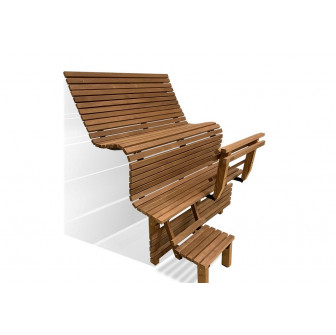 Banc de sauna modulable ERGONOMIC, Thermo tremble