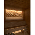 Banc de sauna modulable ERGONOMIC, Thermo tremble - 6