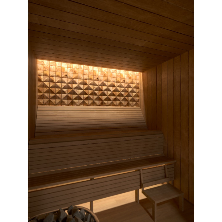 Banc de sauna modulable ERGONOMIC, Thermo tremble
