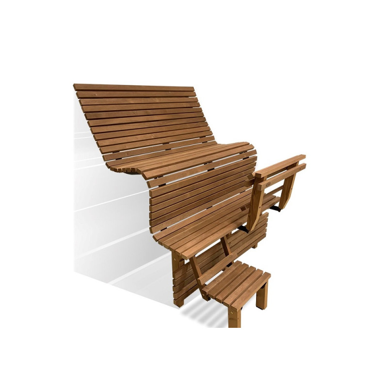 Banc de sauna modulable ERGONOMIC, Thermo tremble