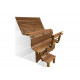 Banc de sauna modulable ERGONOMIC, Thermo tremble
