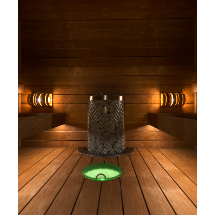 Ensemble lampe et treillis Sawo 917-A, tremble